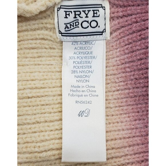 Frye and Co. Port Royale and Cream Dip Dye Ombre Beanie - Picture 9 of 10